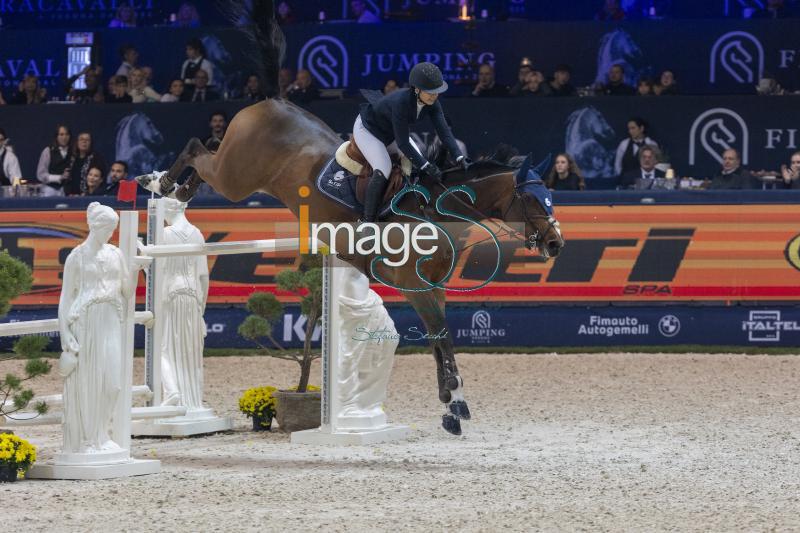 Pezzoli Clara (ITA) riding Fantasia de Beaufour_Verona_20241109_SS359261.jpg